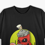 Vintage Spray Paint Skull Graffiti Artist T-Shirt