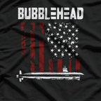 Bubblehead Submarine Veteran American Submariner T-Shirt