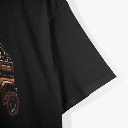 Off Road 4X4 Vintage Retro 70s Sunset Off Road T-Shirt