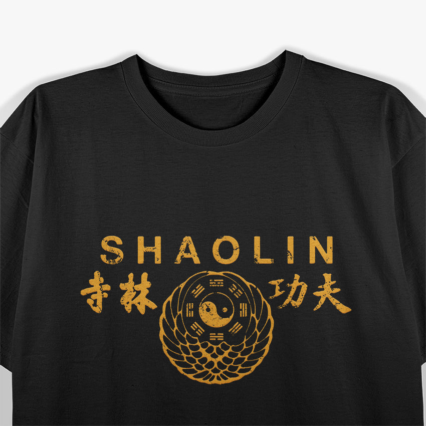 Shaolin Kung Fu Chinese Martial Arts T-Shirt