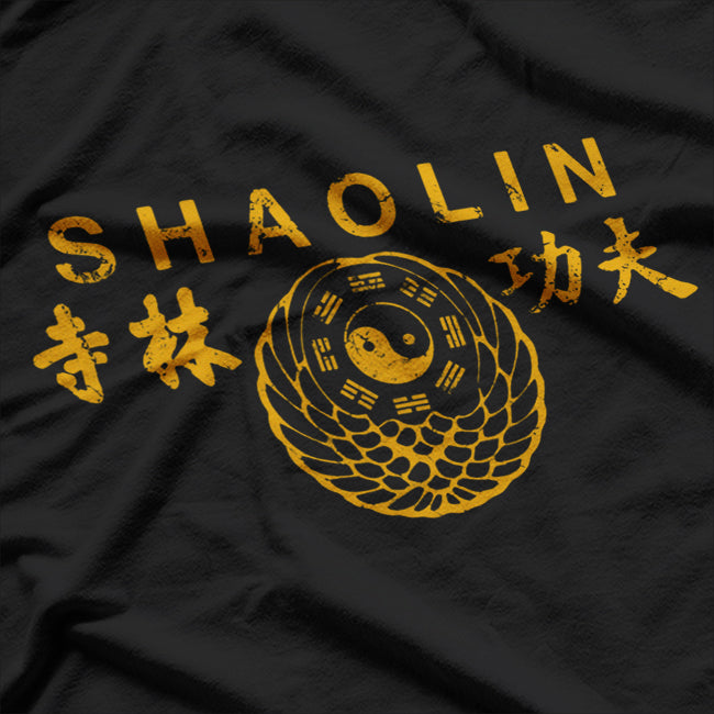 Shaolin Kung Fu Chinese Martial Arts T-Shirt