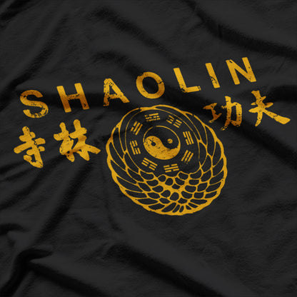 Shaolin Kung Fu Chinese Martial Arts T-Shirt