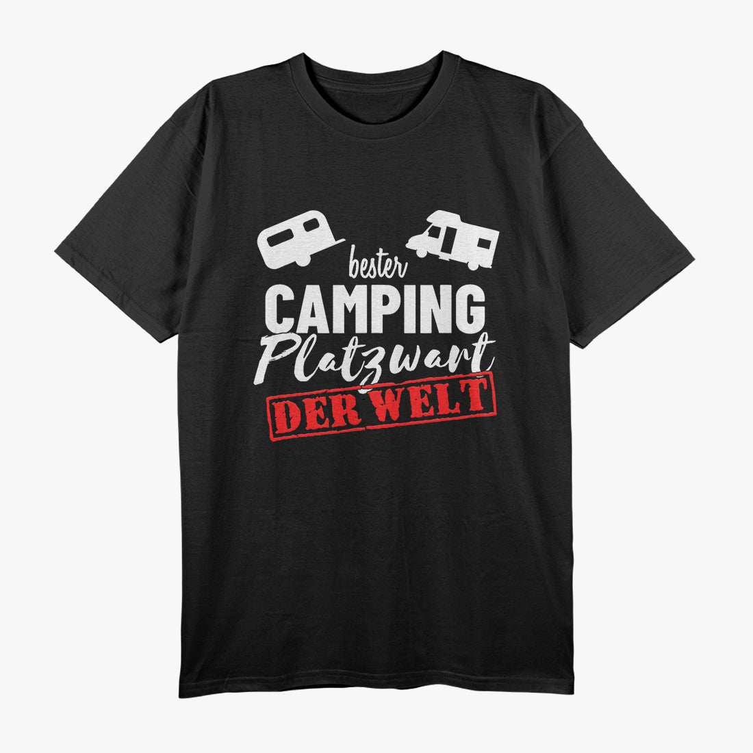 Square Present Camping Adventure T-Shirt