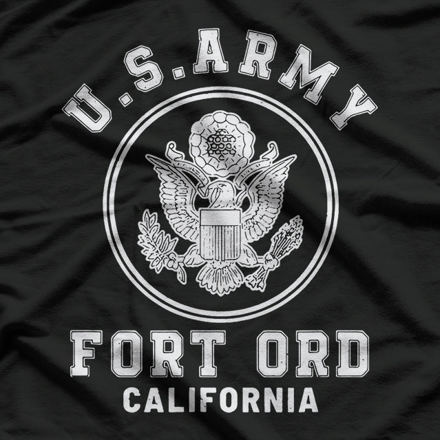 US Army Fort Ord California Ca Basic Training Alumni T-Shirt