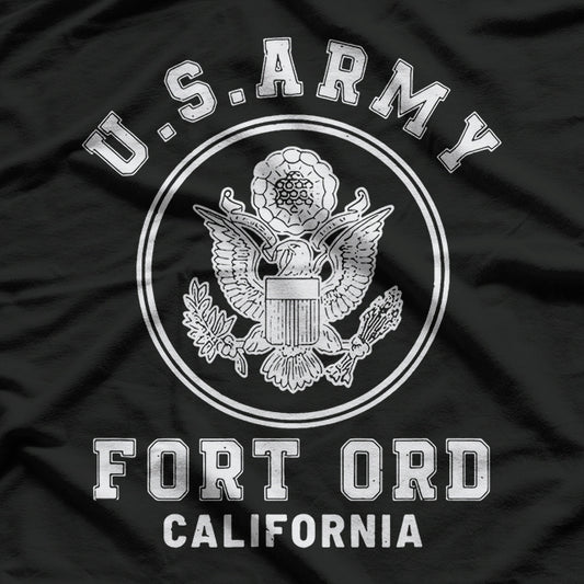 US Army Fort Ord California Ca Basic Training Alumni T-Shirt