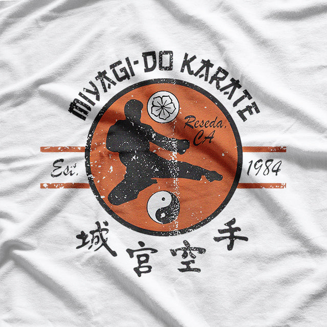 Miyagi-Do Karate - Retro Power T-Shirt