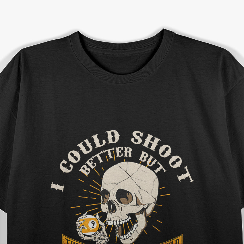 Pool Skull - Master of the Table T-Shirt