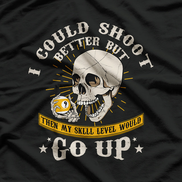 Pool Skull - Master of the Table T-Shirt