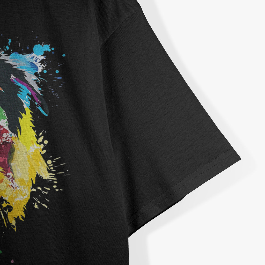 Watercolor Colorful Australian Shepherd Aussie T-Shirt