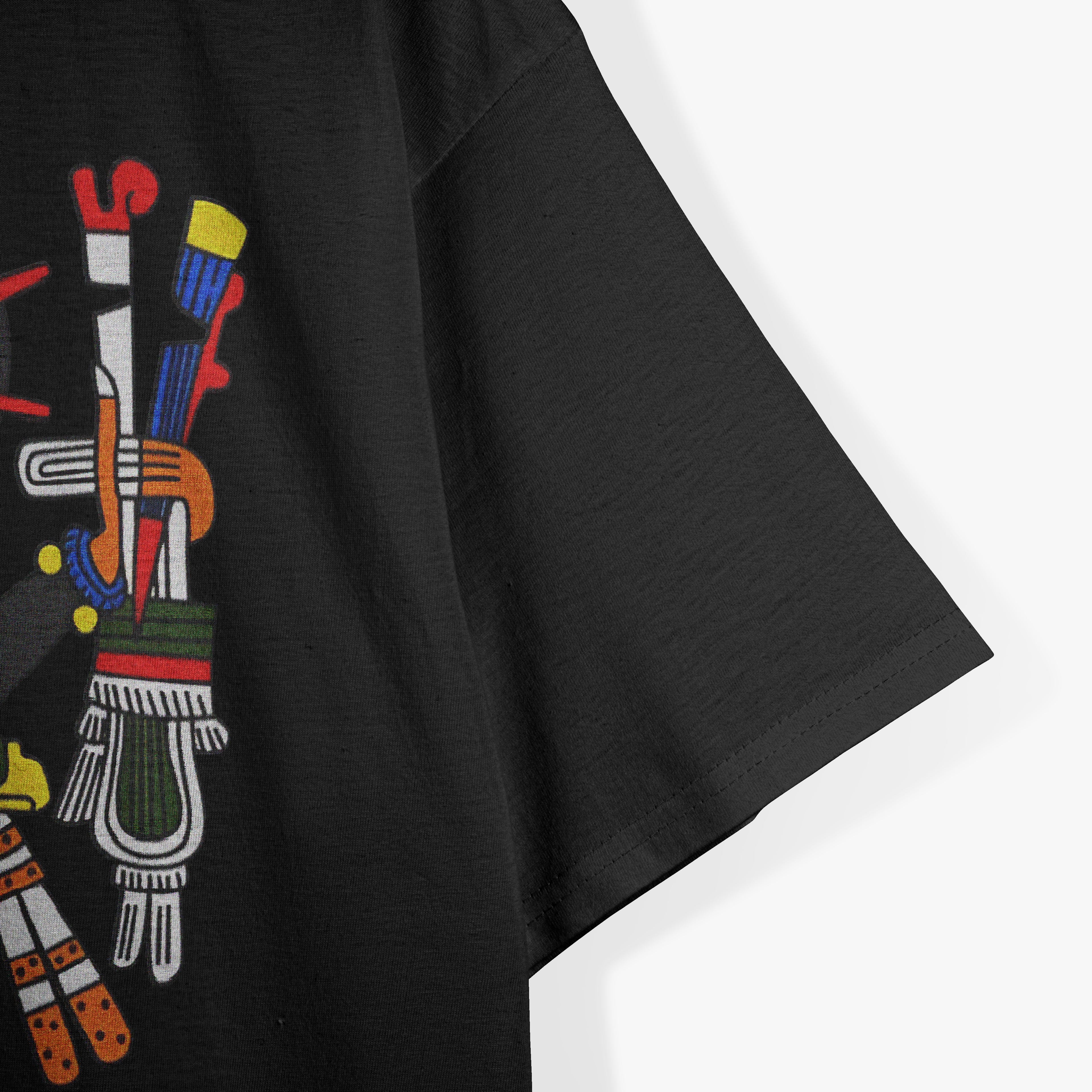Aztec God Deity Feathered Serpent Ancient Legendary T-Shirt