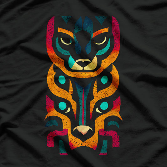 Aztec Jaguar Ancient Warrior Native Mexican T-Shirt
