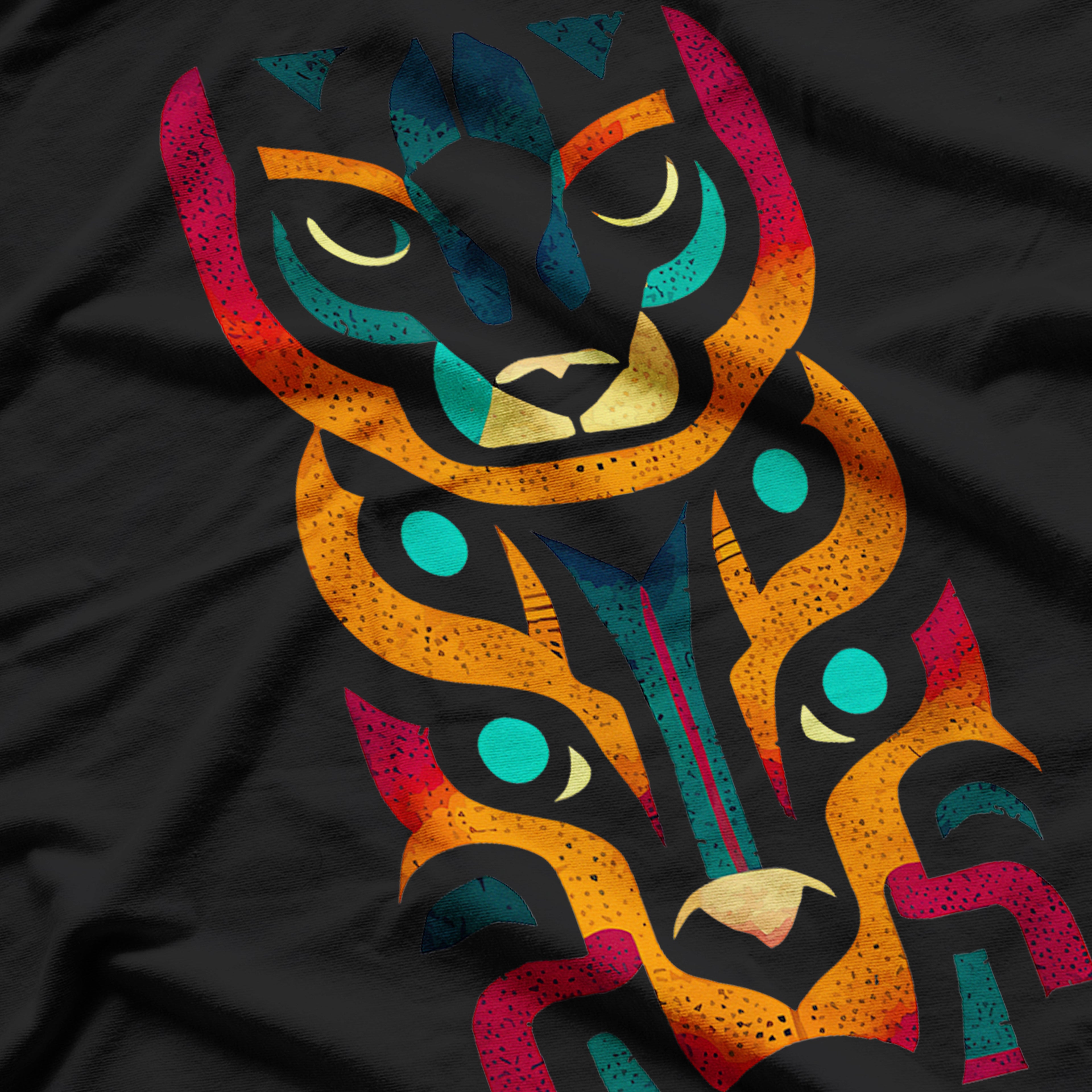 Aztec Jaguar Ancient Warrior Native Mexican T-Shirt