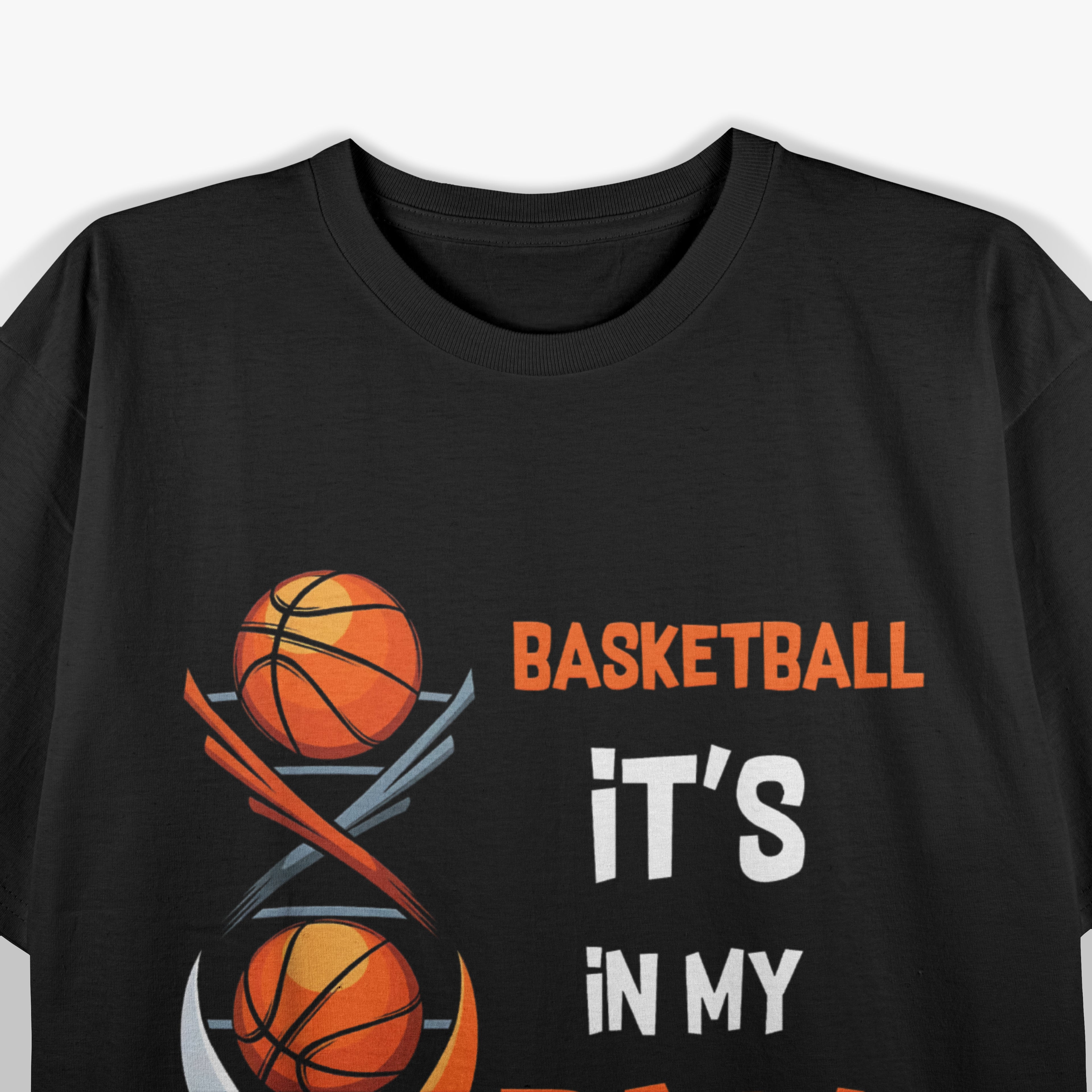 Basketball It's In My DNA Funny Player Coach Team Sport T-Shirt