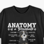 Bernedoodle Dog Anatomy Of A Bernedoodle Dog Lover T-Shirt