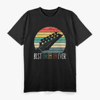 Best Dad Ever Guitar Music T-Shirt