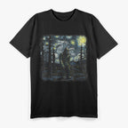 Bigfoot Starry Night – Sasquatch Meets Van Gogh T-Shirt