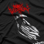Extreme Black Metal Style Graphic – Dark Witchery Theme T-Shirt