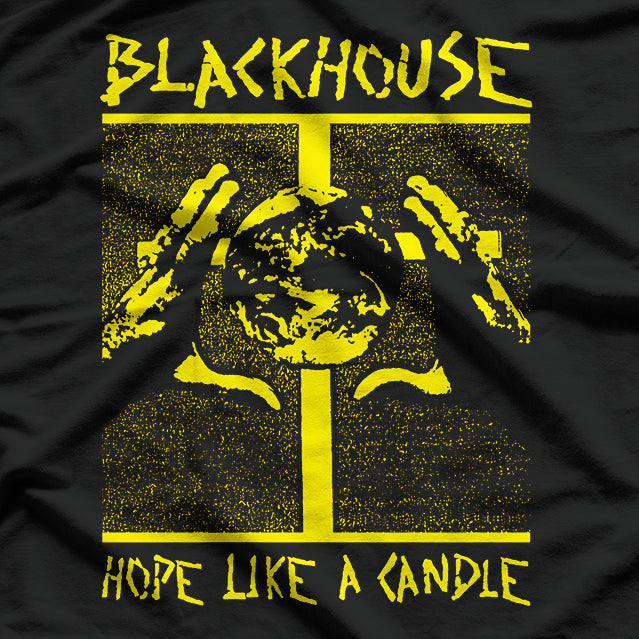 Vintage Darkwave Hope Candle Art T-Shirt