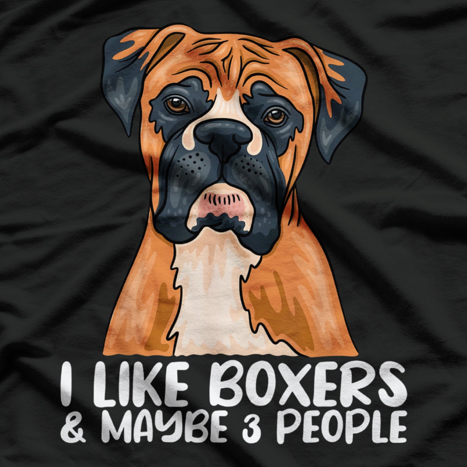 Fashion funny boxer dog shirts