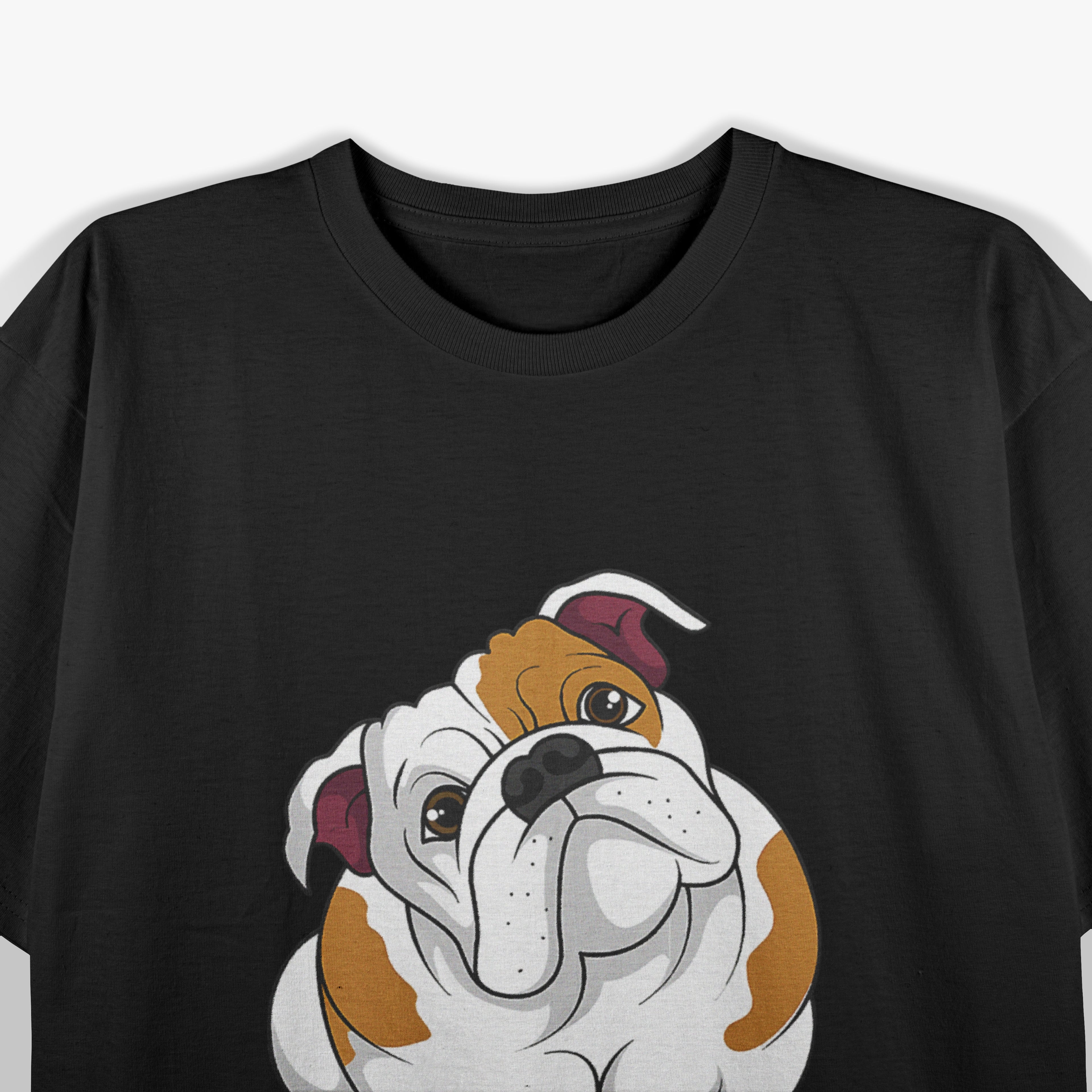 English Bulldog Dog Owner Dad Funny English Bulldog Papa T-Shirt