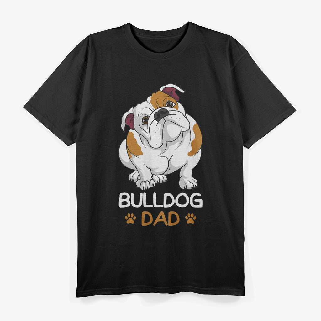 English Bulldog Dog Owner Dad Funny English Bulldog Papa T-Shirt