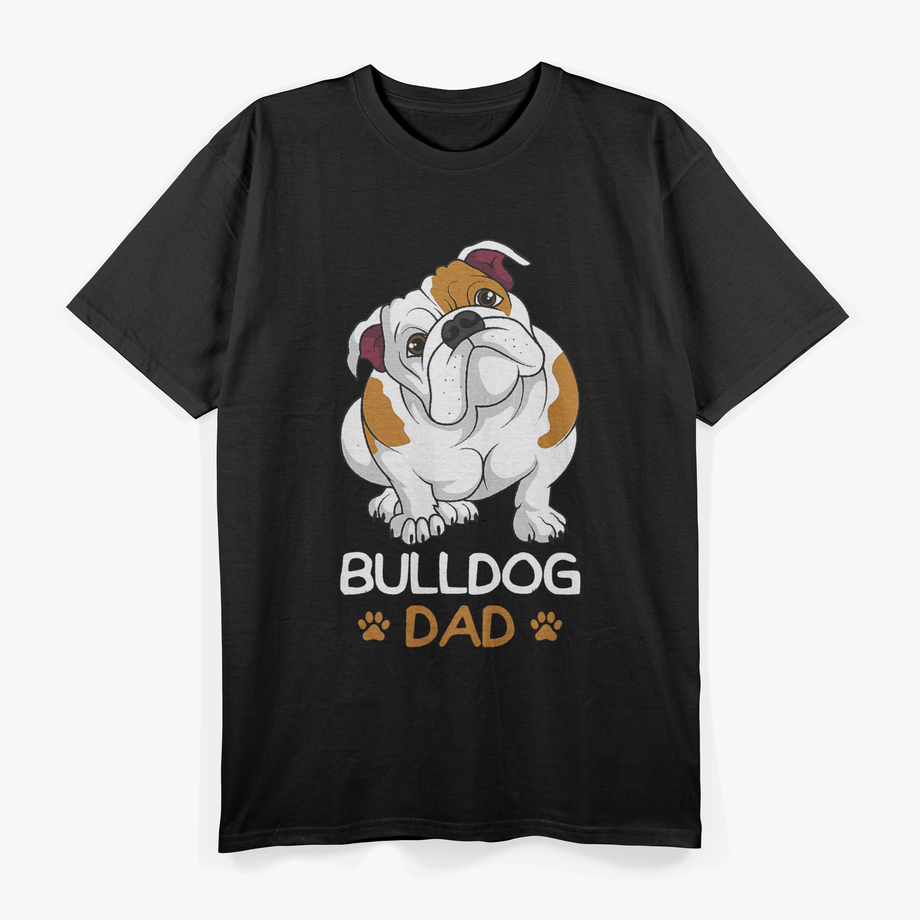English Bulldog Dog Owner Dad Funny English Bulldog Papa T-Shirt