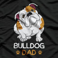English Bulldog Dog Owner Dad Funny English Bulldog Papa T-Shirt