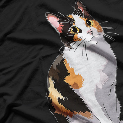 Charming Calico Cat T-Shirt