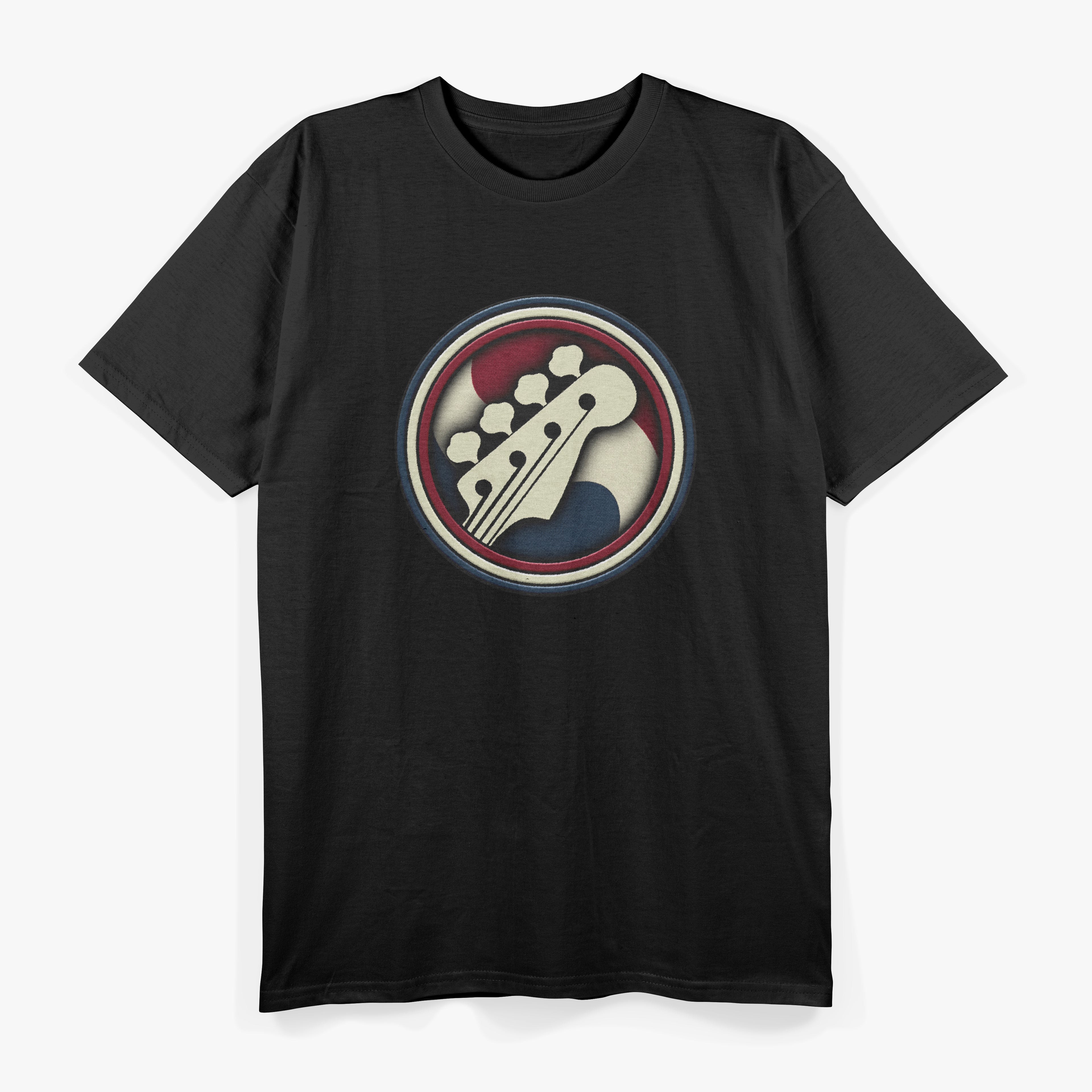 Colorful Bass Guitar Sign T-Shirt