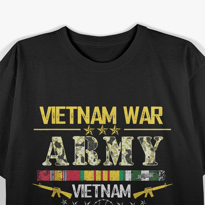 Vietnam Veteran – Retro Military Service Pride T-Shirt