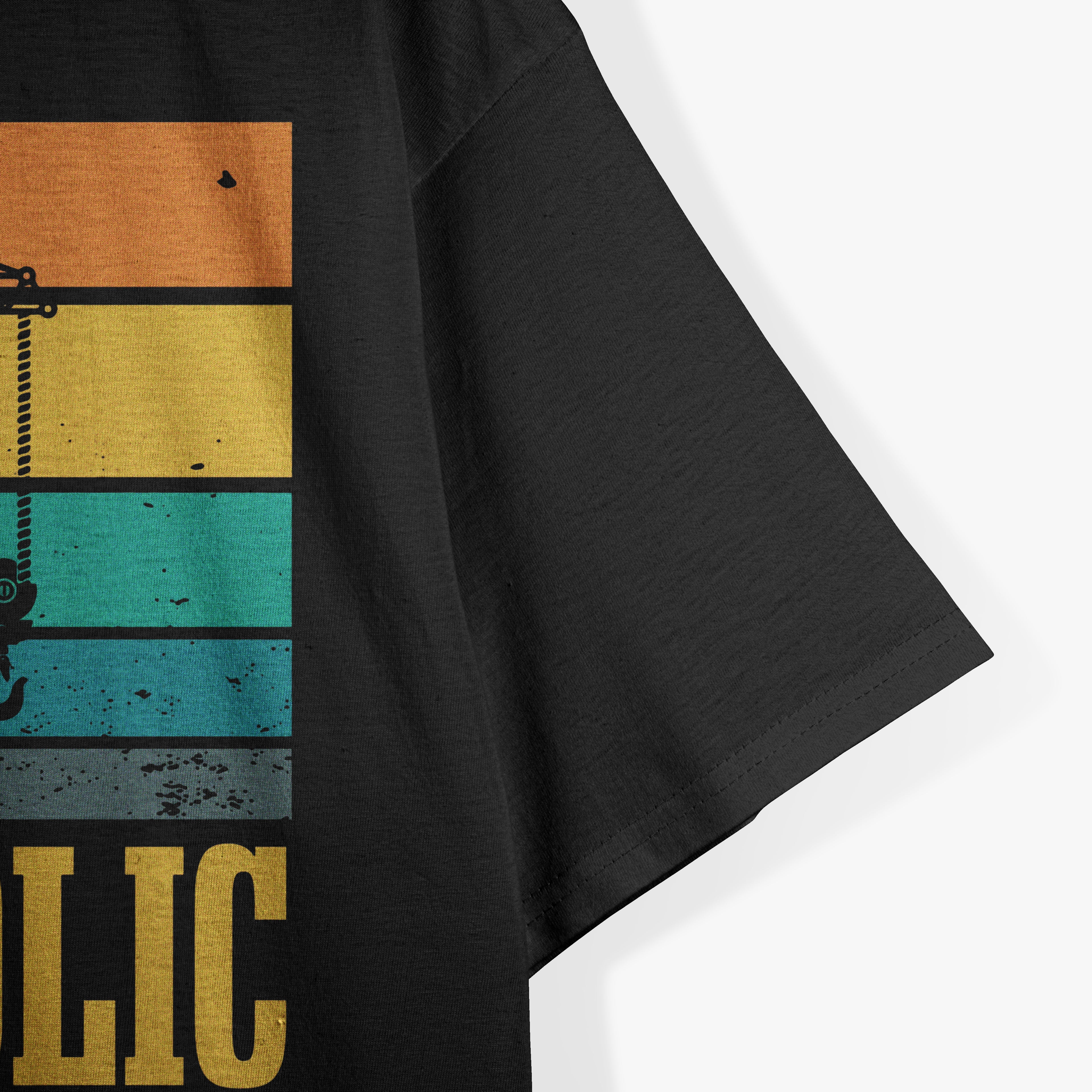 Crane Operator Retro Vintage Craneholic T-Shirt