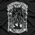 Cryptozoology Monster Trackers Emblem Mothman T Shirt