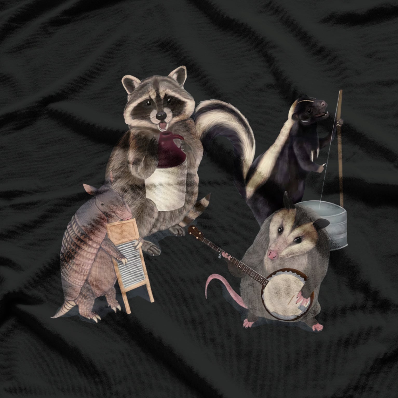 Animals Playing Instruments T-Shirt