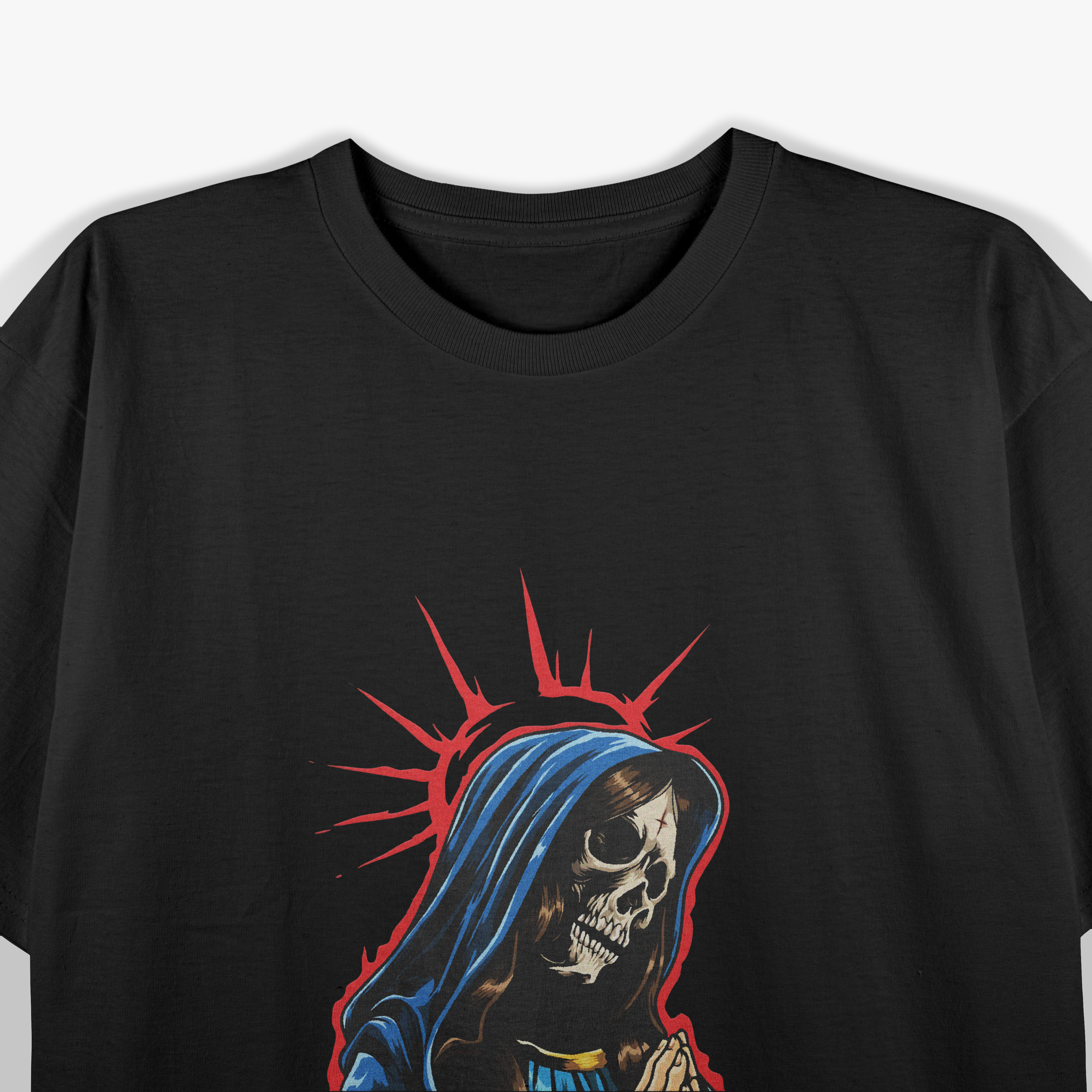 Day Of The Dead - Praying La Calavera Catrina Dia de los Muertos T-Shirt