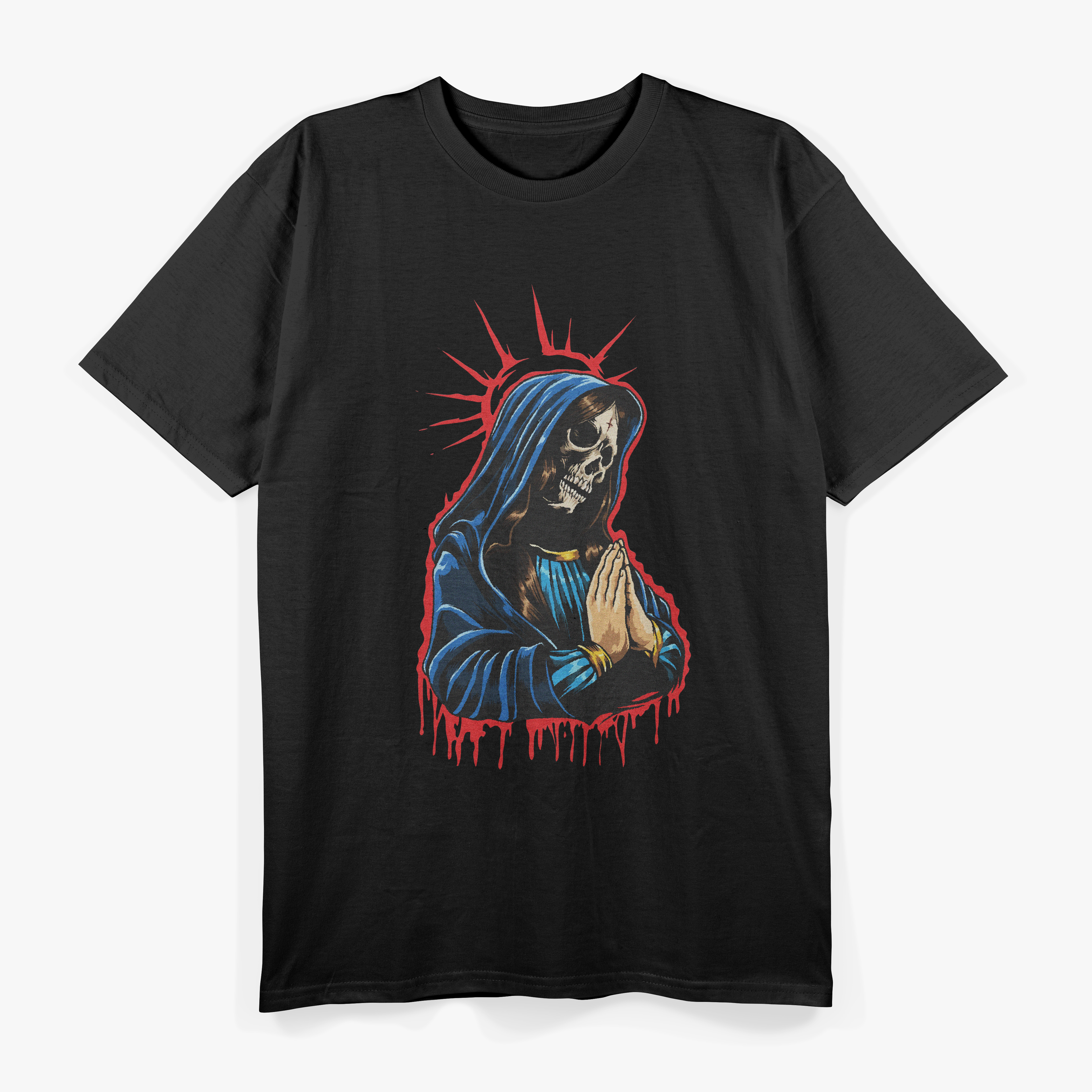 Day Of The Dead - Praying La Calavera Catrina Dia de los Muertos T-Shirt