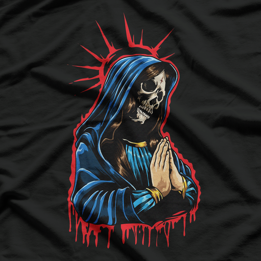 Day Of The Dead - Praying La Calavera Catrina Dia de los Muertos T-Shirt