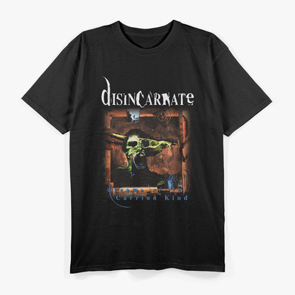 Disincarnate-Inspired Death Metal Graphic T-Shirt
