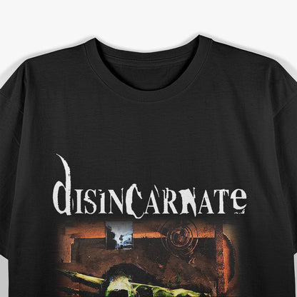 Disincarnate-Inspired Death Metal Graphic T-Shirt