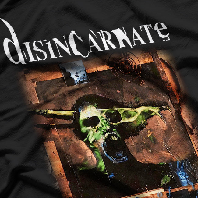 Disincarnate-Inspired Death Metal Graphic T-Shirt