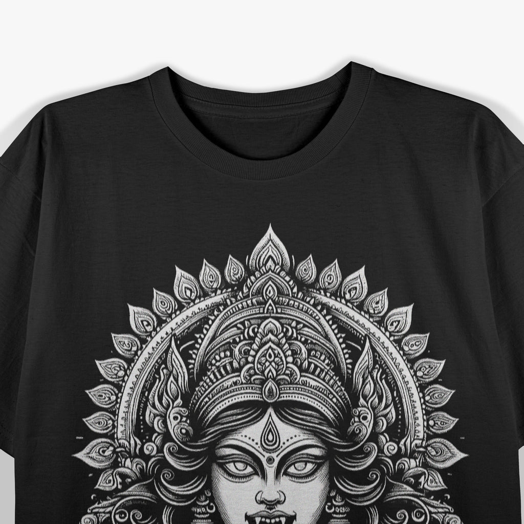 Divine Kali Goddess Yoga Spiritual Power Ancient T-Shirt
