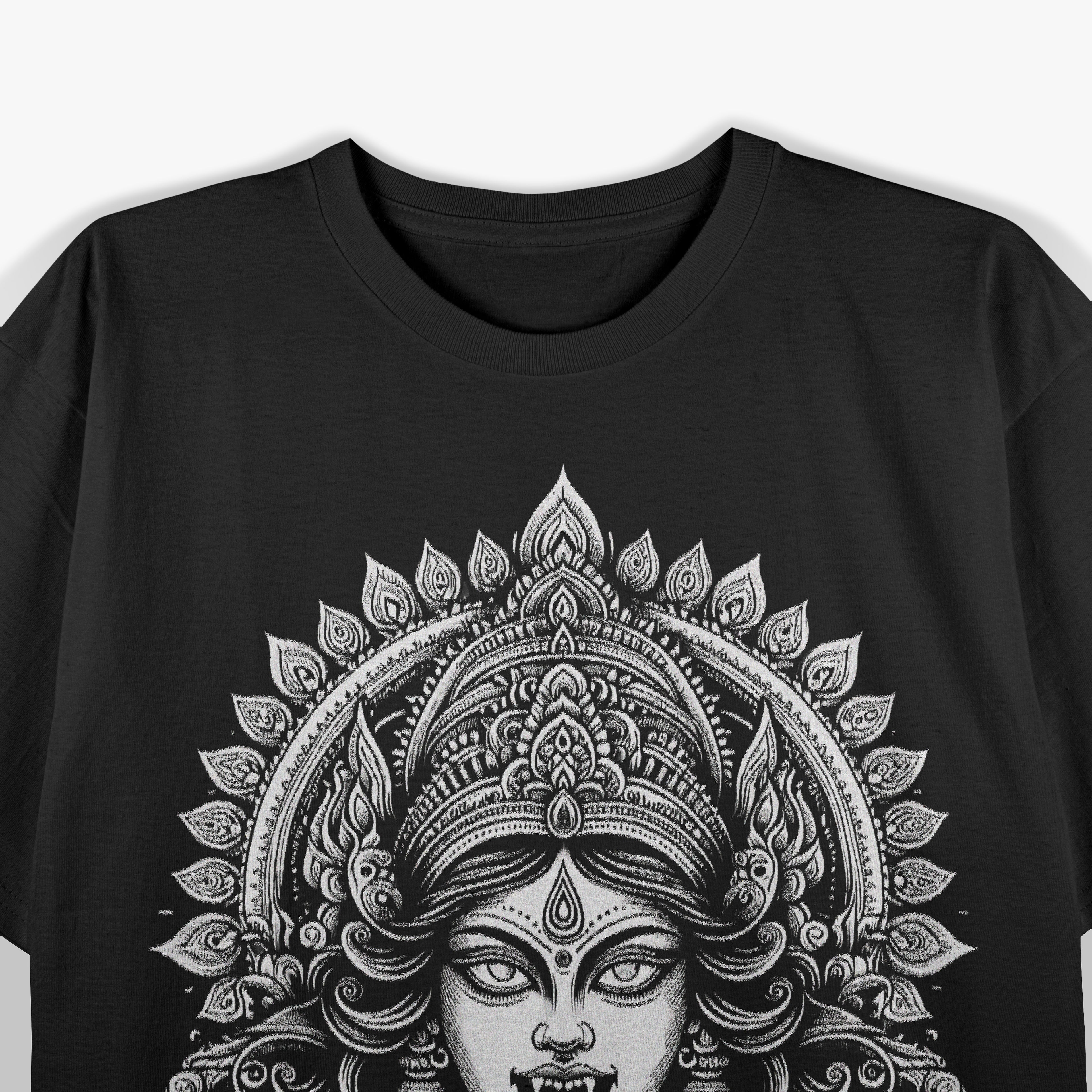 Divine Kali Goddess Yoga Spiritual Power Ancient T-Shirt