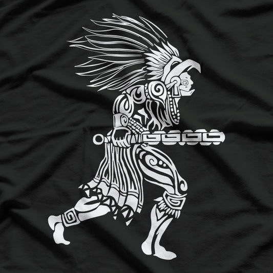 Aztec Jaguar Warrior Mayan Tribal Fighter Heritage T-Shirt