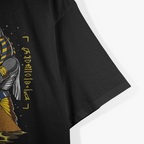 Egyptian God Anubis Horus Ancient Pyramids Ankh Hieroglyphs T-Shirt