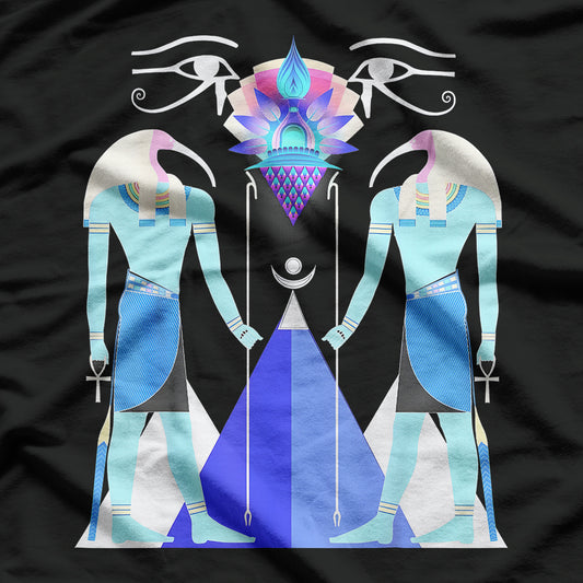 Egyptian God Thoth Kemetic Tehuti Deity Ancient Culture T-Shirt