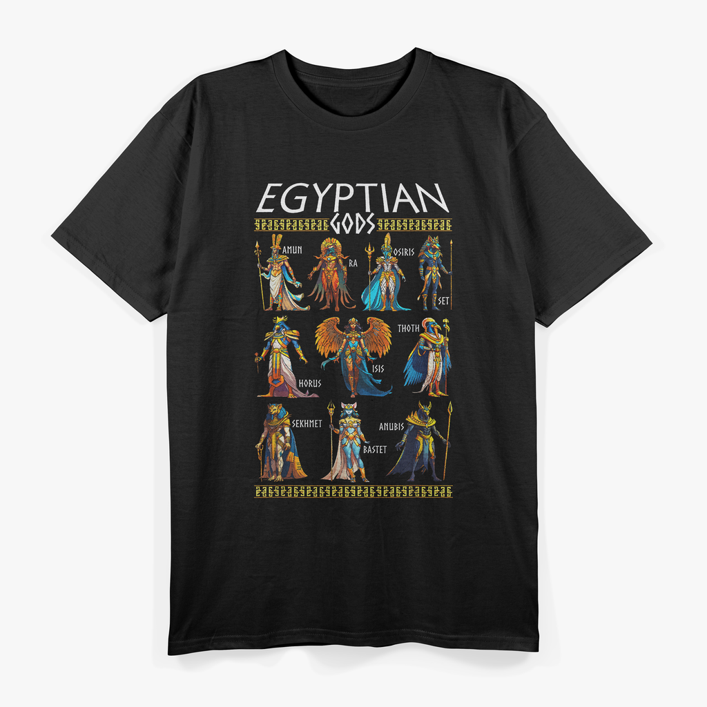 Egyptian Gods Ancient Divine Mystical Deities T-Shirt