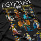Egyptian Gods Ancient Divine Mystical Deities T-Shirt