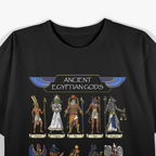 Egyptian Gods Ancient Mythology Pharaoh Anubis Thoth Horus T-Shirt