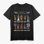 Egyptian Gods Ancient Mythology Pharaoh Anubis Thoth Horus T-Shirt