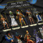 Egyptian Gods Ancient Mythology Pharaoh Anubis Thoth Horus T-Shirt