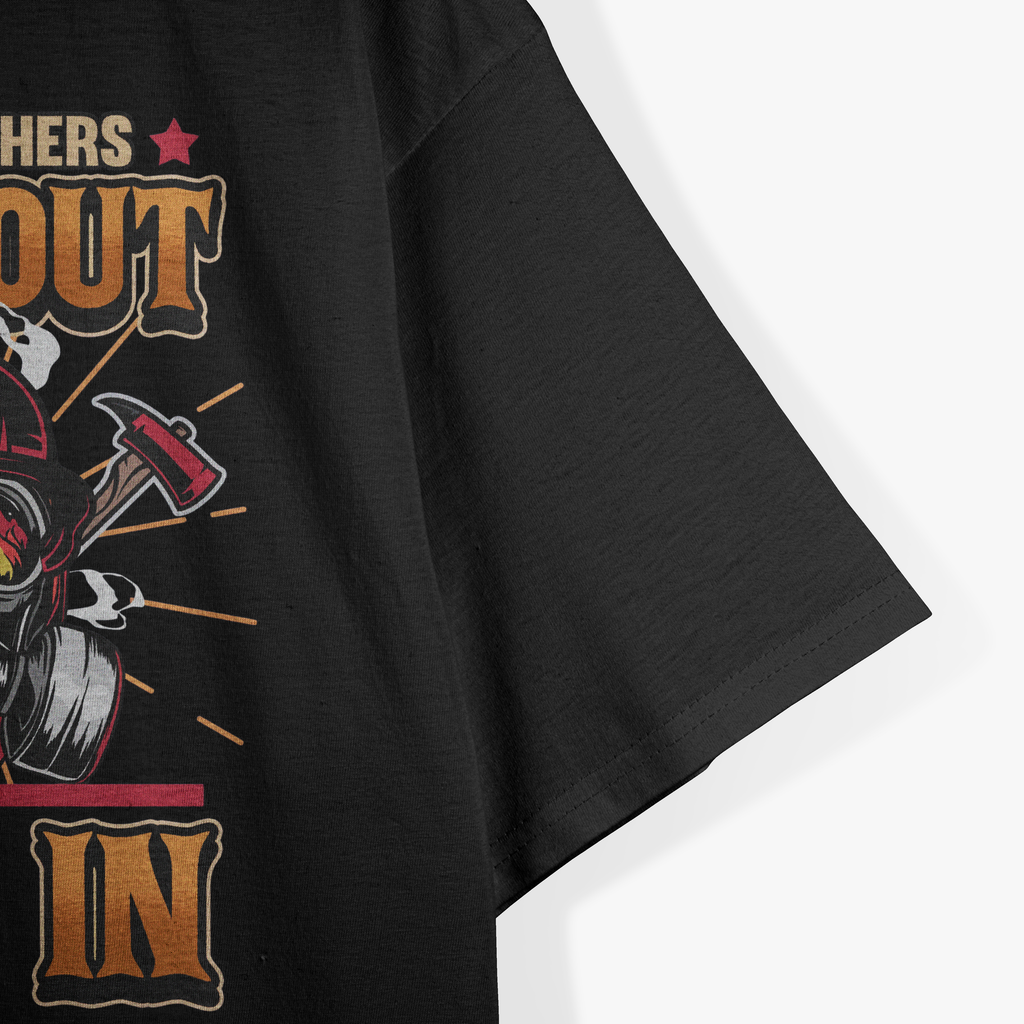 Firefighter Fire Truck Red Fireman Rescue Department T-Shirt
